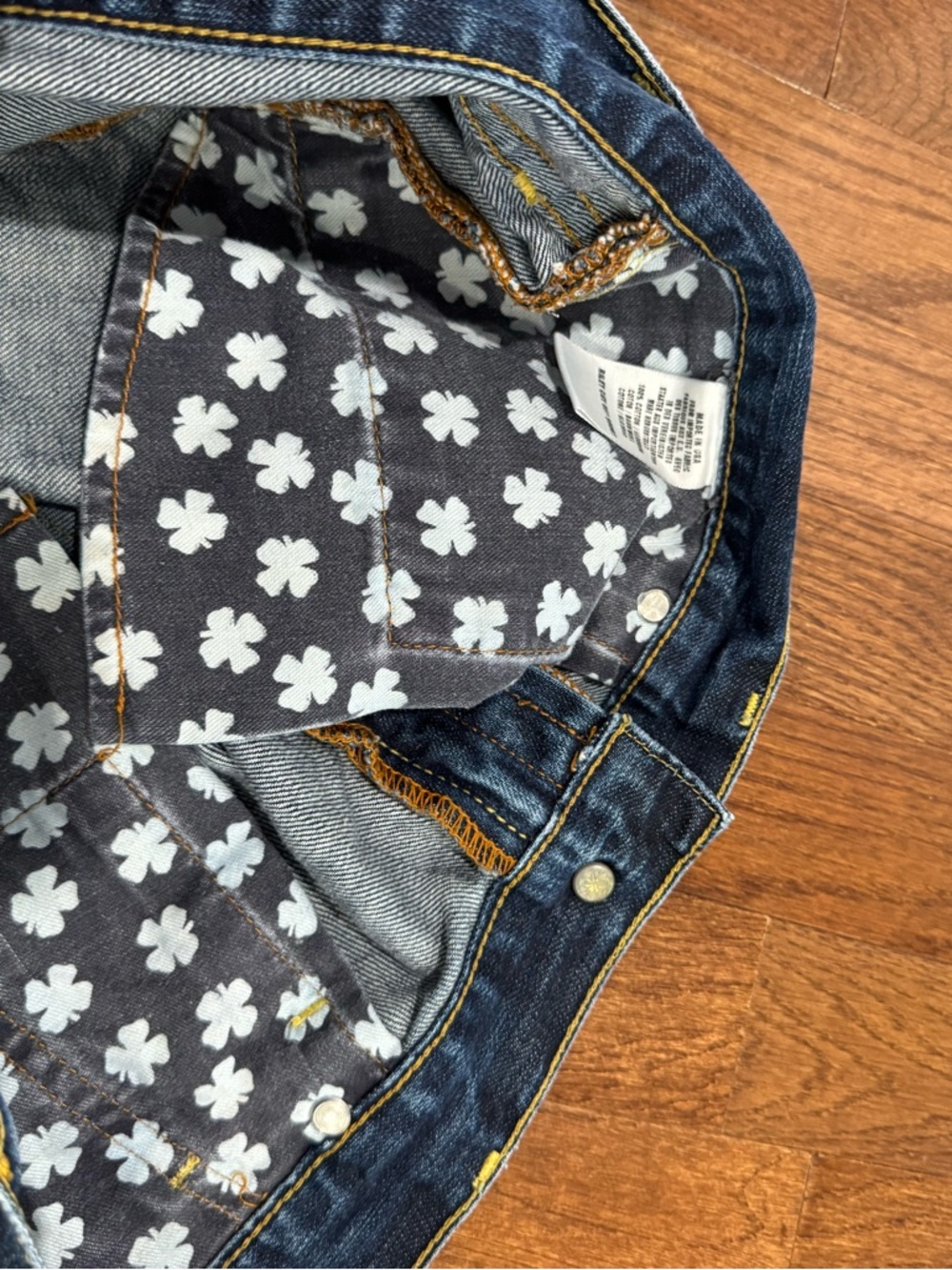 Lucky Brand Women's Mid Wash Blue Denim Cut Off Shorts - Picture 8 of 9